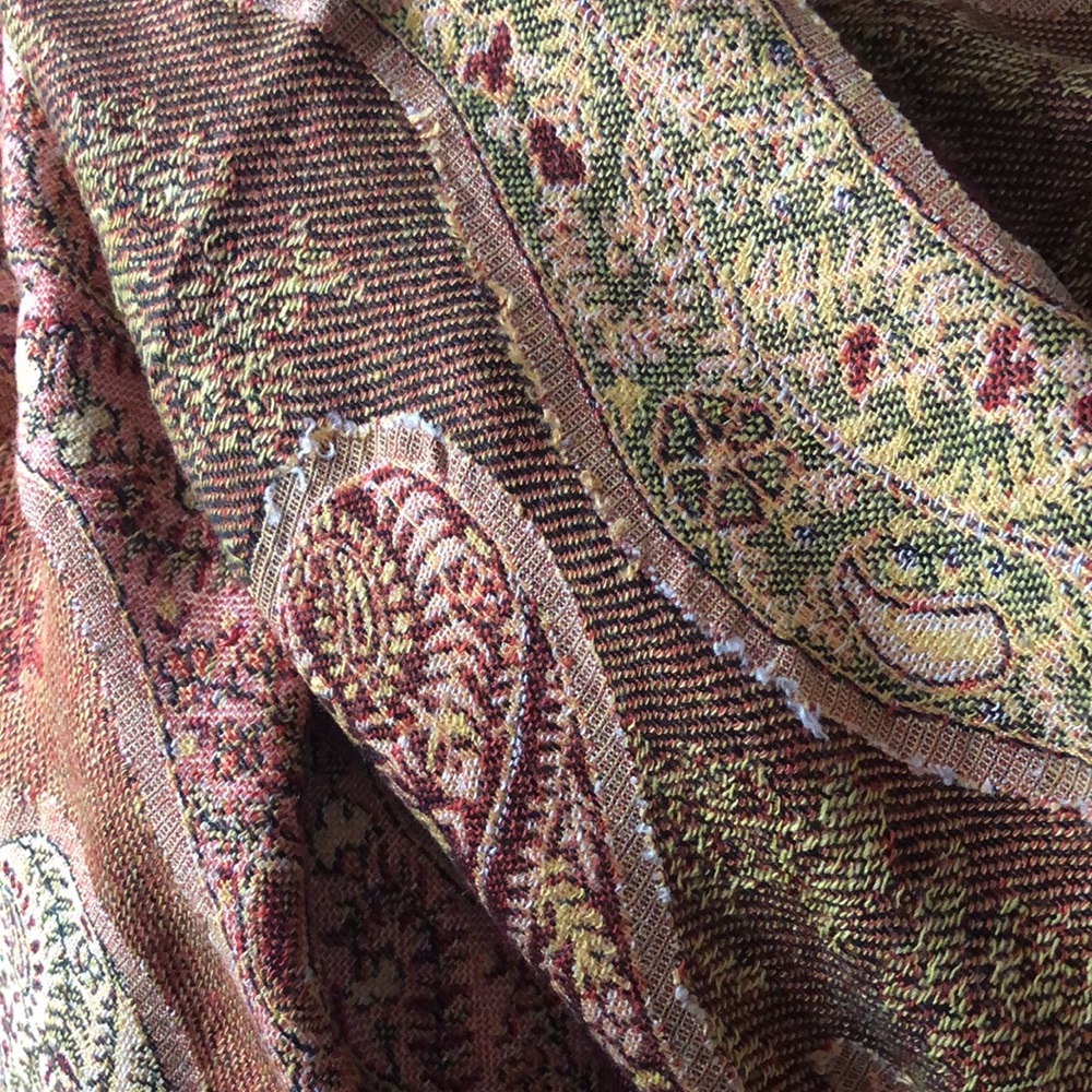 Rust Pashmina - image 4